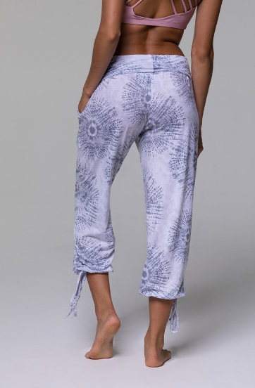 Image Title Onzie Gypsy Pant - Gray Shibori